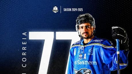 Ligue Magnus: Julien Correia prend sa retraite mais reste au sein des Rapaces de Gap