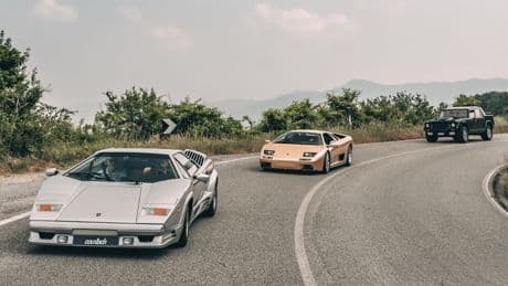 Polo Storico, dove rinascono le Lamborghini classiche