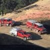 Un homme allume un incendie à Los Angeles, un couple le surprend et le fait arrêter