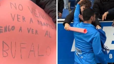 «Yo no vengo a ver a Mbappé, vengo a ver al Búfalo»