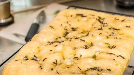 I'm a mom of 6. This easy, no-knead focaccia is a hit with even my pickiest children.