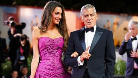 Kranker George in Venedig - Clooney schleppt sich zur Filmpremiere