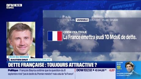 L'éco du monde : "Crise politique : la France émettra 10 milliards d'euros jeudi" - 01/09