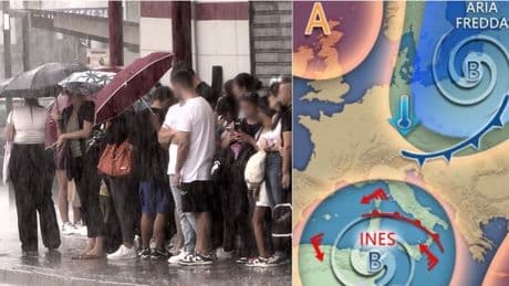 Meteo, il vortice Ines in arrivo sull'Italia: allerta arancione e scuole chiuse in Sicilia. Ecco le regioni coinvolte