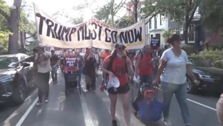 US-Hauptstadt: Proteste gegen Trumps Polizei-Pläne für Washington D.C.