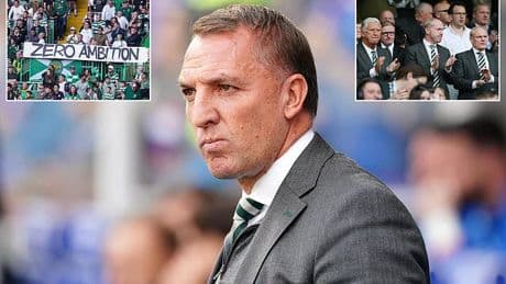 'It didn't make me think to walk away, I just felt empty...' Celtic boss Rodgers issues brutally honest verdict on club's failings