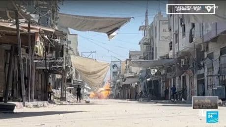 Gaza rescuers say Israeli forces kill over 50 as ceasefire calls mount