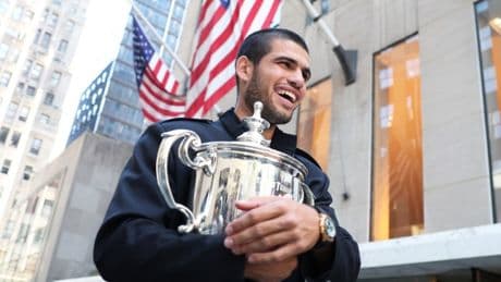 Carlos Alcaraz backed to match Roger Federer record after US Open win