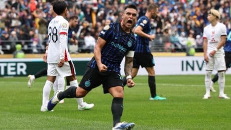 Mondial des clubs: l'Inter Milan bat sur le fil Urawa Red Diamonds (2-1)