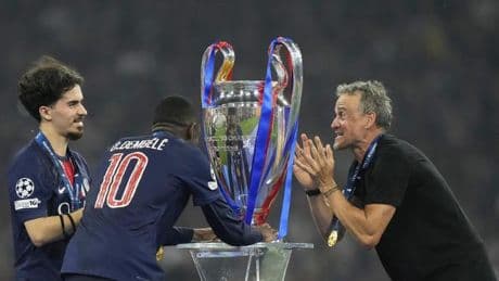 Luis Enrique, tras conquistar la Champions con el PSG: "Hemos hecho historia, pero no queremos parar"