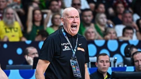 Basketball-EM: Wirbel um Litauens Trainer Rimas Kurtinaitis