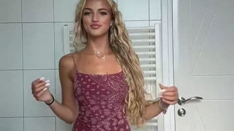 Princess Andre is 'in love' with this backless midi that's the perfect holiday look