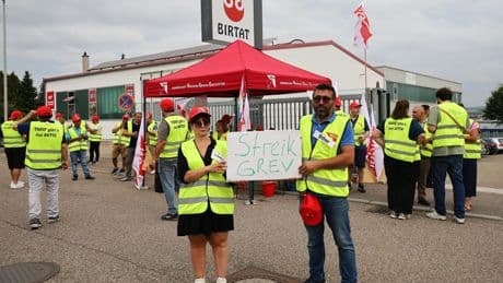 Almanya’da BİRTAT işçileri, TİS mücadelesinde kararlı