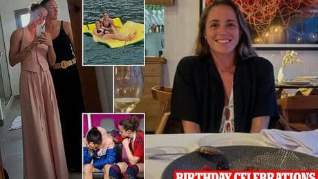 Rubbing shoulders with the enemy! Lucy Bronze enjoys holiday with Spain star Ona Batlle - who was part of the team who inflicted World Cup heartache - ahead of women's Euros