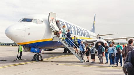Aena pierde el 10% del tráfico en las7 ciudades donde se replegó Ryanair