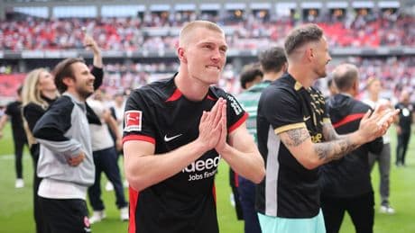 Eintracht in der Champions League - Dramatische Kristensen-Sätze nach Spielende