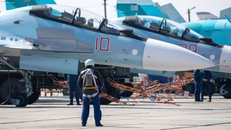 Drohnen-Angriff der Ukraine: Russische Kampfjets auf Krim getroffen