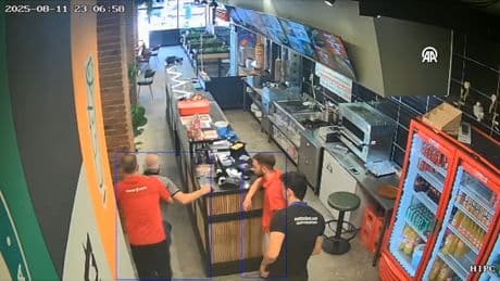 Döner ustasından müşterisine hayat veren müdahale
