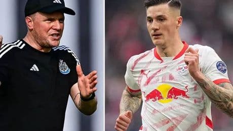 Newcastle identify Benjamin Sesko transfer alternative as Man Utd hold talks with striker