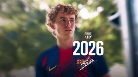 El centrocampista estadounidense Adrian Simon Gill renueva con el Barça Atlètic