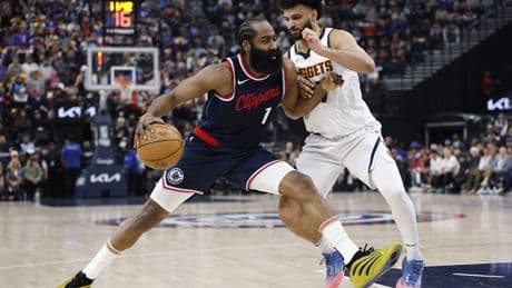 James Harden, Kawhi Leonard shine as Clippers top Nuggets to force Game 7