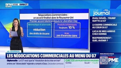 Négociations commerciales: un accord a été finalisé entre les États-Unis et le Royaume-Uni
