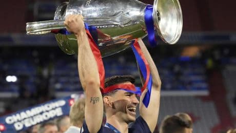 Fabián Ruiz, hexacampeón vigente