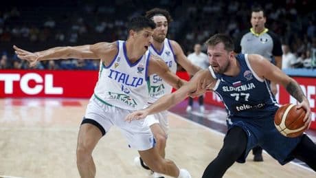 Georgia sorprende a Francia y Eslovenia tumba a Italia con una exhibición de Doncic