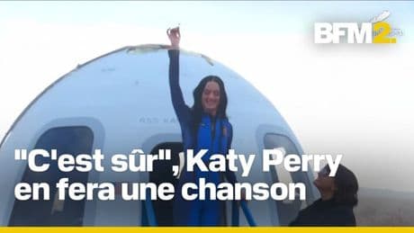 "Cette expérience est en seconde place juste après être maman": Katy Perry est de retour sur Terre après un bref voyage dans l'espace