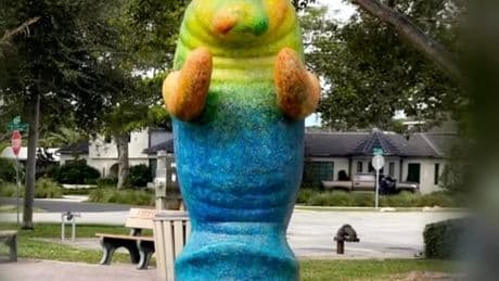 Oh the huge-manatee! Giant sculpture of marine creature goes missing in Florida