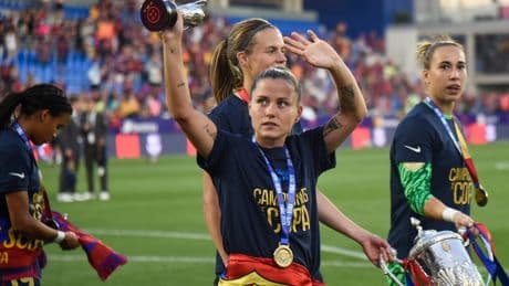 Claudia Pina, autora de los dos goles de la final de Copa, más que un revulsivo: “La clave fue la confianza”