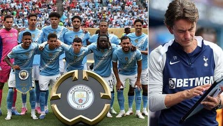 Tottenham 'open talks for Man City star admired by Thomas Frank' as Spurs look to raid Premier League rivals amid muted transfer window