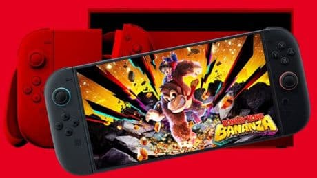 Nintendo Switch 2 and Donkey Kong Bananza console bundle available now in UK