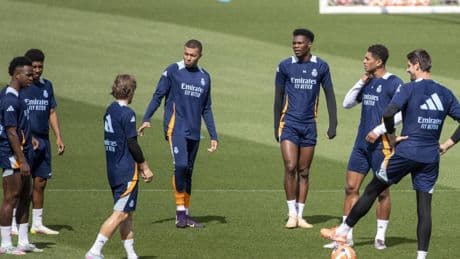 El último entrenamiento del Real Madrid previo al Celta, en imágenes
