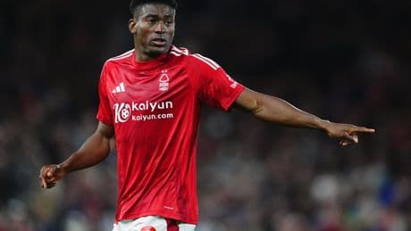 Taiwo Awoniyi: Nottingham Forest striker in induced coma after surgery on abdominal injury