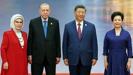 Emine Erdoğan, Çin'de lider eşleriyle yemekte bir araya geldi