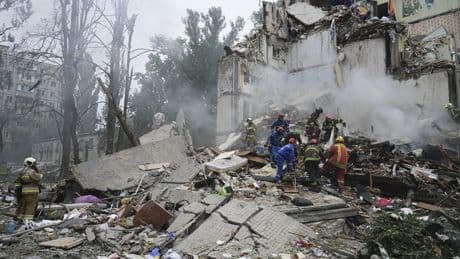 Ukraine mourns Russian attack on Kyiv as death toll rises to 31 people