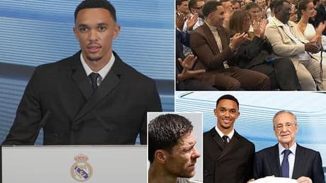 Silver-tongued Trent Alexander-Arnold finds just the right words on his Real Madrid debut, writes IAN HERBERT