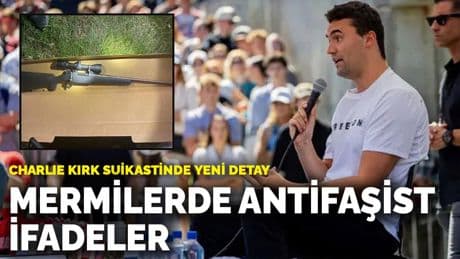 Charlie Kirk suikastında yeni detay: Mermilerde antifaşist ifadeler