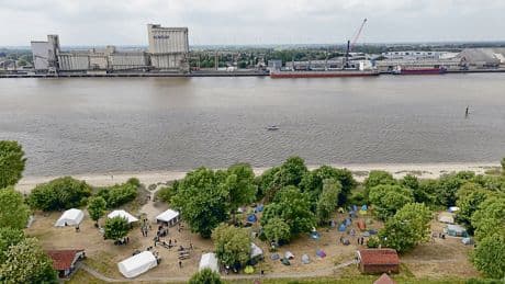 Klimabewegung | Klimacamp an der Weser: Schlick, Salz, Schicksal