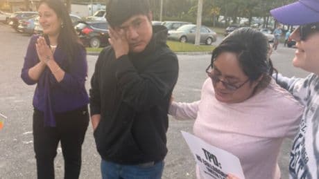 US-born citizen detained ‘unlawfully’ by ICE is freed hours after his mom begs in court and shows his birth certificate