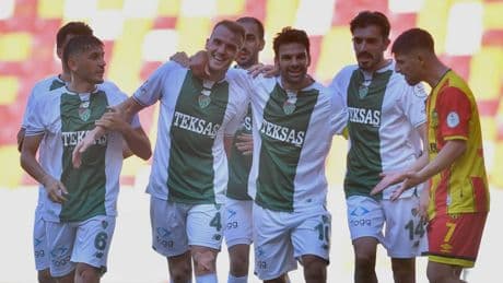 Bursaspor'dan lige 8 gollü başlangıç!