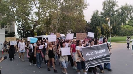Boğaziçi'nde kadın cinayetini protesto eden öğrenciler gözaltında