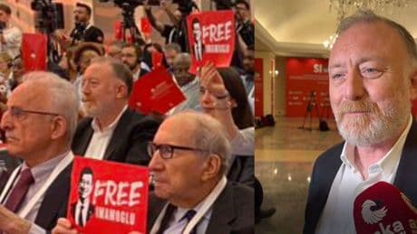 'Free İmamoğlu' pankartı kaldırmamışlardı... Sezai Temelli nedenini açıkladı