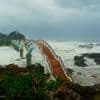 Typhoon Podul brings no major damage as it crosses Taiwan and heads for China