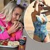 Helen Flanagan returns to 'Northern girl' roots after jet-setting Cannes appearance and swimwear photoshoot as she shares candid snap with rollers in before night out with her friend