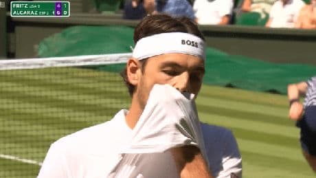 Carlos Alcaraz’s Wimbledon semi-final opponent Taylor Fritz ‘should be fined’ for ’embarrassing’ tactic