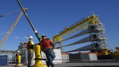 Trump administration halts work on an almost-finished wind farm