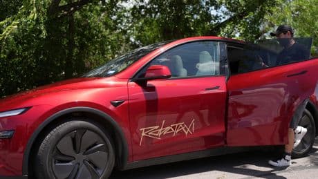 Tesla has been working on modified Model Ys for its Robotaxi program