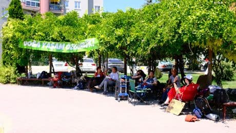 Eskişehir’de zeytinlikler için 24 saatlik nöbet